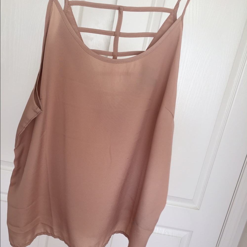 Cute silky summer top